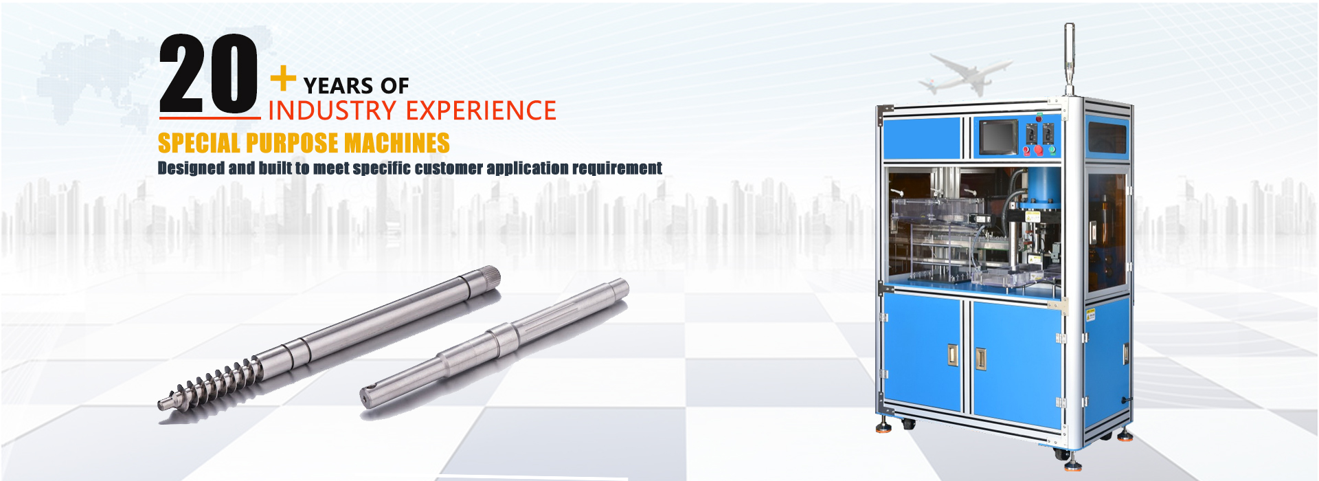 Motor shaft spline punching machine